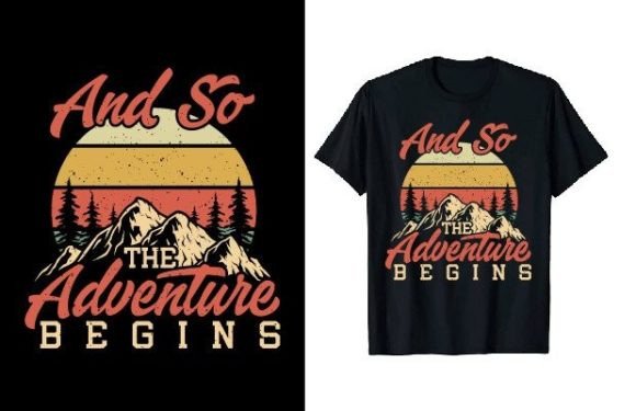 Download Vintage Camper Camping T-shirt Design - Vintage Collection
