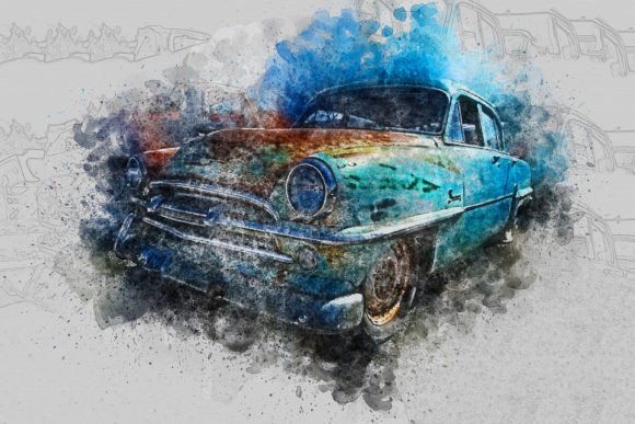 Download Vintage Cars Printable Graphic #57 - Vintage Collection