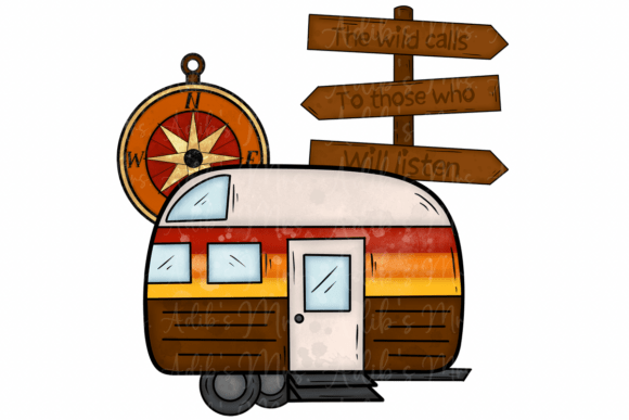 Download Vintage Camper PNG - Vintage Collection