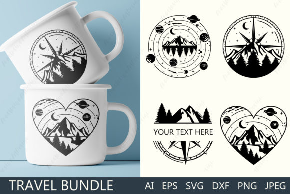 Download Travel Svg Bundle, Camping Shirt Design - Camping shirt design Collection