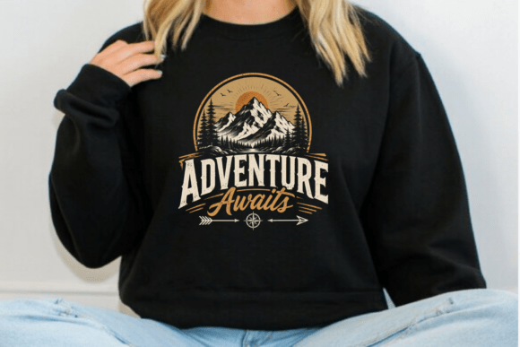 Download Vintage Mountain Adventure PNG - Vintage Collection