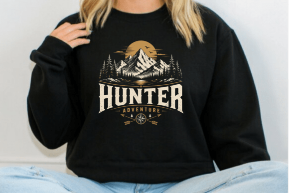 Download Vintage Mountain Hunter PNG - Vintage Collection