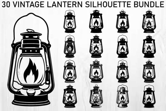 Download Vintage Lantern SVG Bundle - Vintage Collection