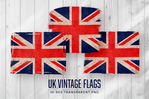 Download UK Flag Vintage Sublimation Backgrounds - Vintage Collection