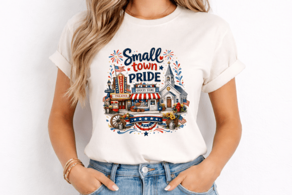 Download Small Town Pride T-Shirt PNG - Premium Bundle