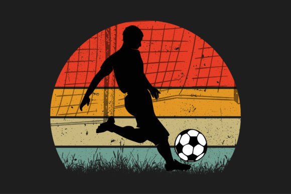 Download Sunset Retro Vintage-Soccer Graphic - Vintage Collection