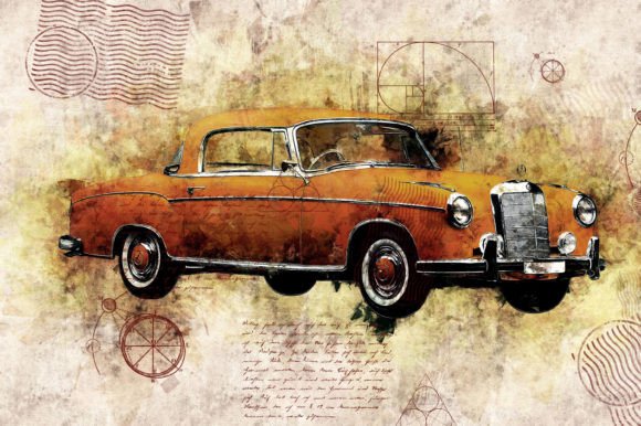 Download Vintage Cars Printable Graphic #51 - Vintage Collection
