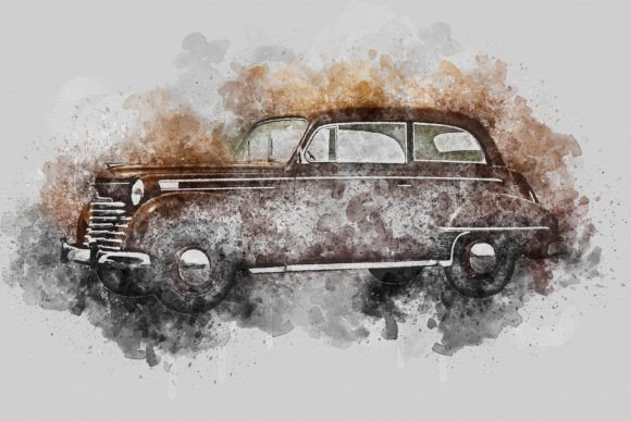 Download Vintage Cars Printable Graphic #55 - Vintage Collection