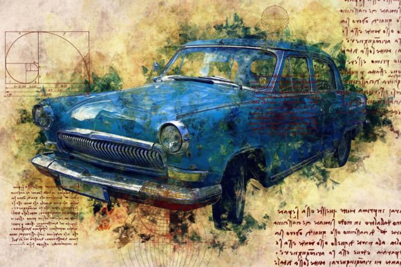 Download Vintage Cars Printable Graphic #52 - Vintage Collection